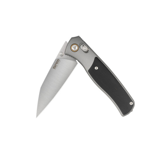 Нож складной SRM Medal 259L-AK, черно-серый