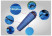 Спальный мешок KingCamp Treck 450L (KS3193) синий, правый
