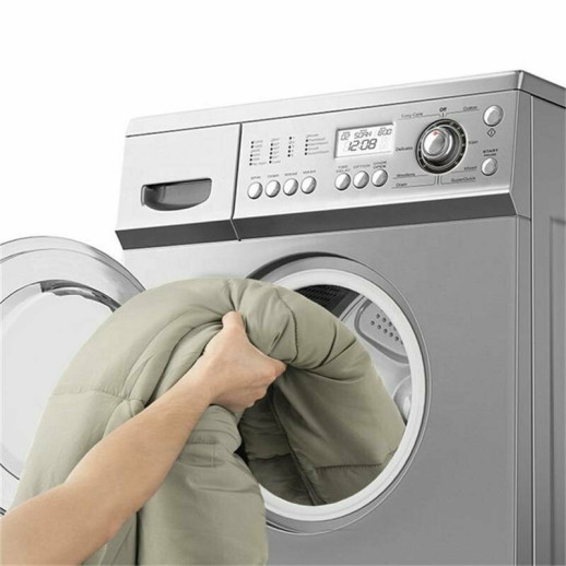 Спальник с капюшоном с обычным мешком для хранения Naturehike M400 CNK2350WS023, (1°C), правый, зеленый