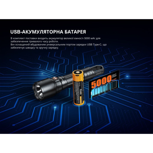 Фонарь профессиональный Fenix ​​WF25RM с магнитной зарядкой