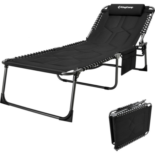 Кровать раскладная KingCamp Bavaria, black