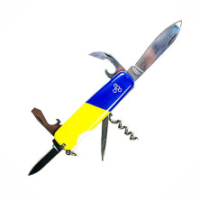 Нож Ego A01.8, синежелтый