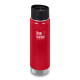Термофляга Klean Kanteen Wide Vacuum Cafe Cap Mineral Red 592 мл