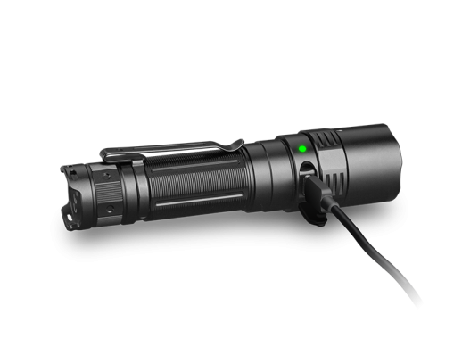 Фонарь ручной Fenix PD40R V2.0 (Открытая упаковка / замена диода и драйвера / отсутствует запасное кольцо / сколы и потертости на корпусе)