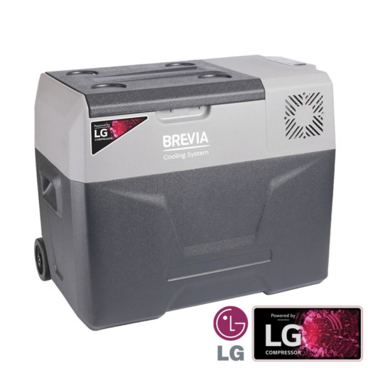 Холодильник автомобильный Brevia 40л (компрессор LG) 22735