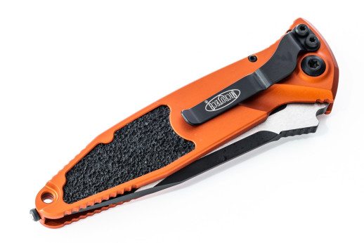 Нож Microtech Socom Elite Auto Drop Point Black Blade orange 160A-1OR