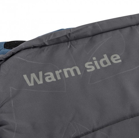 Спальный мешок Bo-Camp Vendeen XL Cool/Warm Silver -2° синий/серый (3605885)