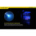 Фонарь наключный Nitecore TUBE BL (Blue LED 500mW, 4 люмен, 1 режим, USB)
