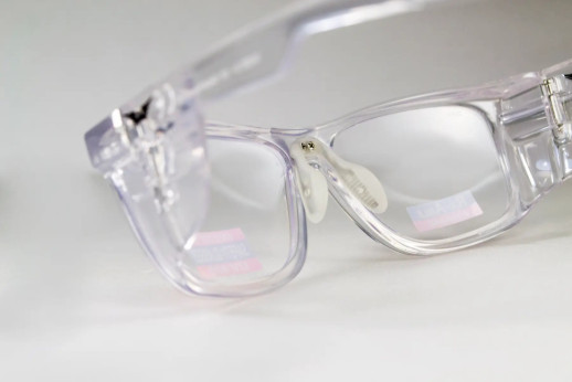Очки под диоптрии Global Vision RX-T Crystal (rx-able) (clear), прозрачные в прозрачной оправе