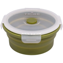 Контейнер Tribe Bowl Container 550 мл силиконовый T-FF-0045, olive
