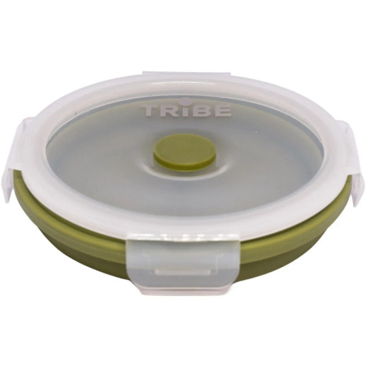 Контейнер Tribe Bowl Container 550 мл силиконовый T-FF-0045, olive