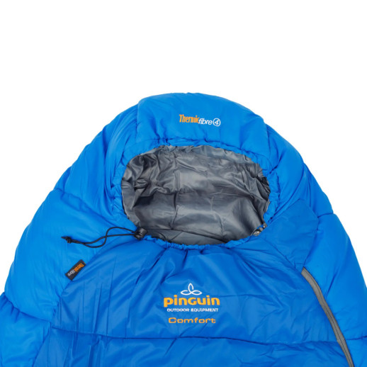 Спальный мешок Pinguin Comfort PFM (-1/-7°C), 175 см - Right Zip, Blue (PNG 234855)