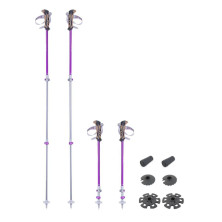 Трекинговые телескопические палки Pinguin Ascent FL Cork, 63-135 см, Violet (PNG 813135)