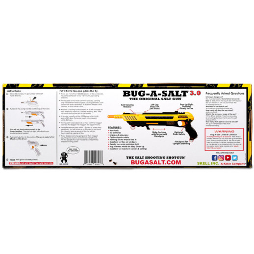 Винтовка для охоты на насекомых Bug-A-Salt 3.0 - Желтая