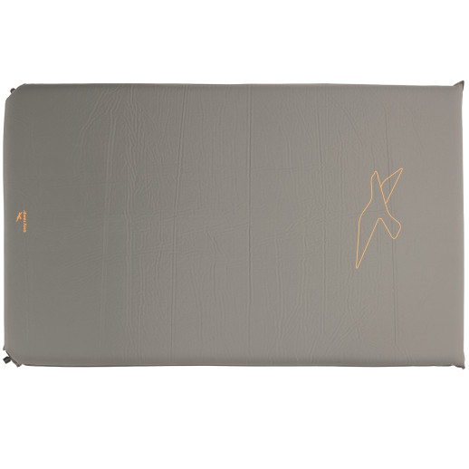 Коврик туристический Easy Camp Self-inflating Siesta Mat Double 5 cm Grey (300058)