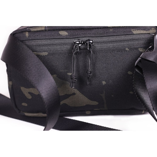 Сумка плечевая поясная Travel Extreme ALPHA Multicam Black Cordura