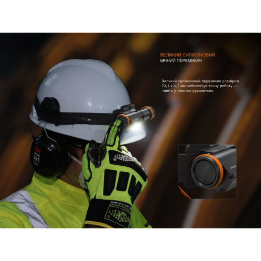 Фонарь налобный взрывобезопасный Fenix WH35RE
