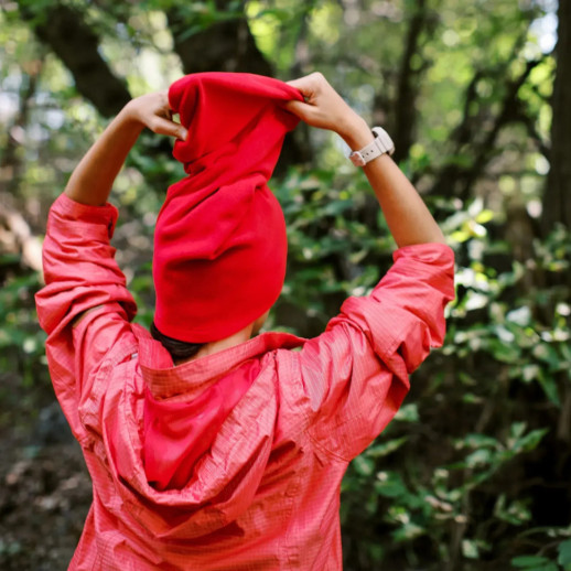 Повязка флисовая Tribe Neck Warmer T-KF-0019 OS, red