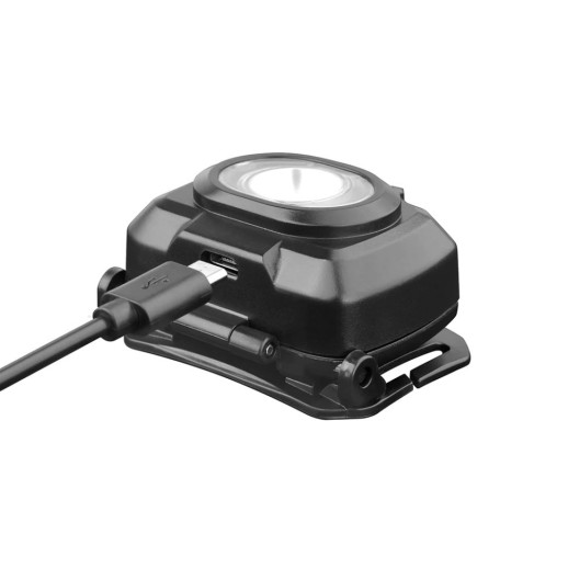 Фонарь налобный TrustFire HL3R Headlamp, черный (открытая упаковка/перезаряженный аккумулятор)