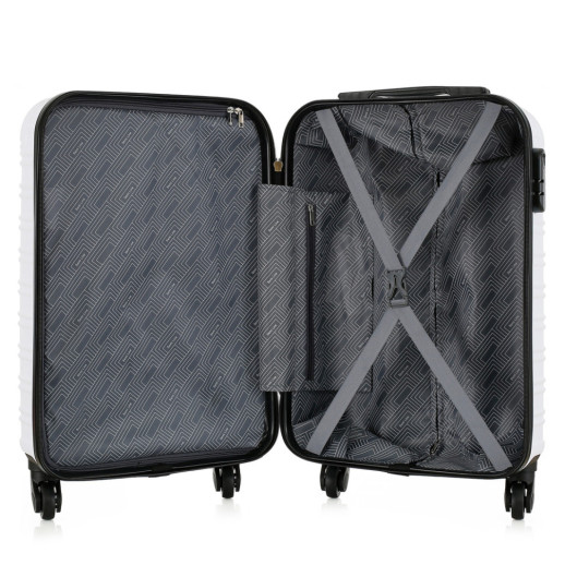 Чемодан Semi Line 20" (S) White (T5952-1)