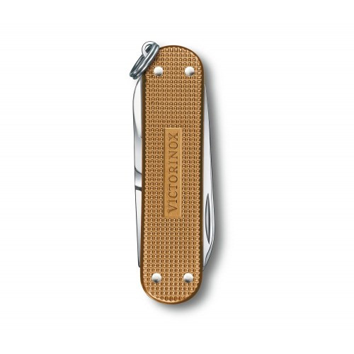 Классический нож-брелок Swiss Army Knife, Classic SD Alox Colors, 58 mm, Wet Sand, Gift Box