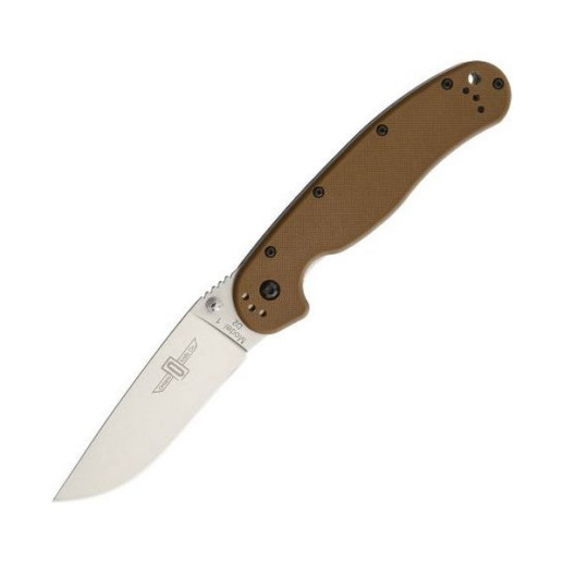 Нож Ontario RAT-1 D2 (коричневый)