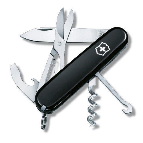 Нож Victorinox Swiss Army Compact 1.3405, черный