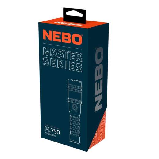 Фонарь ручной Nebo Master Series FL 750 (NB NEB-FLT-1018-G)