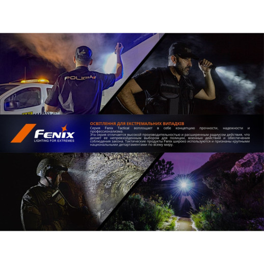 Фонарь ручной Fenix SW05R-UV LED черный (витринный образец / поврежденная упаковка)