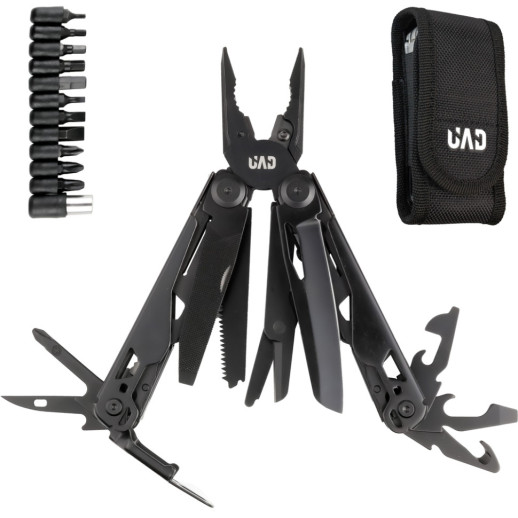 Мультитул профессиональный UAD IronHand Ver 2.0 17 инструментов 420/440 Черный
