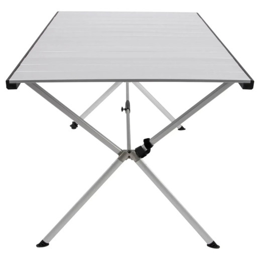 Стол Bo-Camp Lamel 121x80 cm Aluminium (1404438)