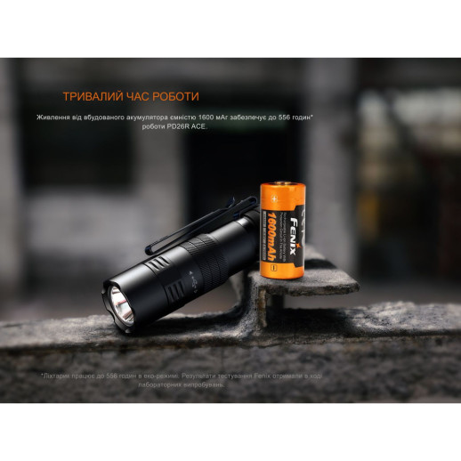 Фонарь тактический карманный Fenix PD26R ACE 1300 лм