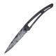 Нож Deejo Tattoo Wood Black 37 g, Granadilla ,