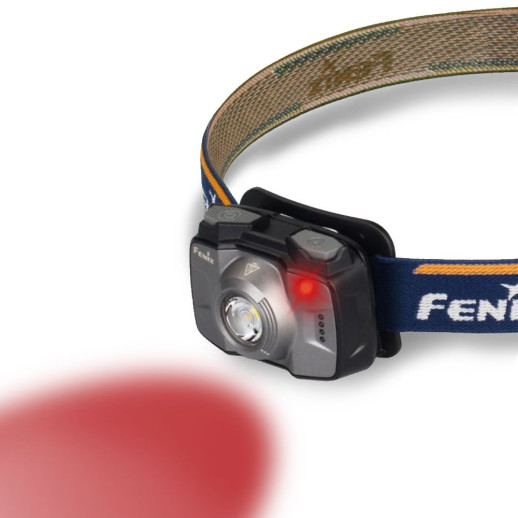 Налобный фонарь Fenix HL32R Cree XP-G3, серый