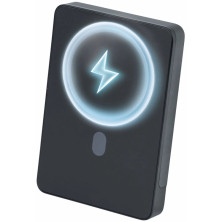 Повербанк (Power Bank) Brevia ePower LCD 10000mAh MagSafe SuperSlim PD20W, Qі15W Black