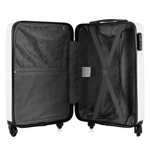 Чемодан Semi Line 20" (S) White (T5970-1)