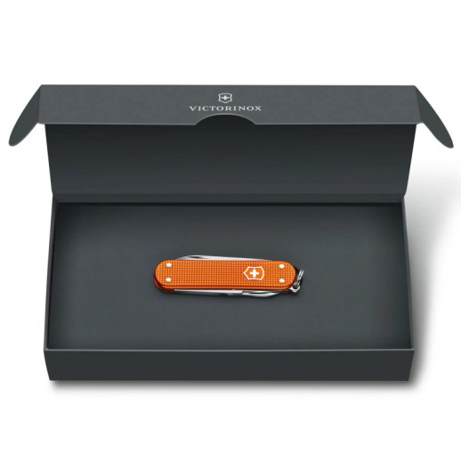 Складной нож Victorinox CLASSIC SD 58мм/1сл/5функ/рифл.оранж (Lim.Ed. 2021)