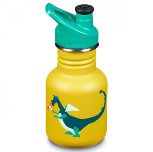 Бутылка для воды Kid Kanteen Classic Sport Cap Dragon Snack Matt 355 мл