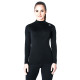 Термофутболка женская Aclima WarmWool Crew Neck Woman Black XS