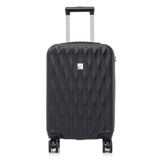 Чемодан Semi Line 20" (S) Black (T5722-2)