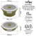 Контейнер Tribe Bowl Container 800 мл силиконовый T-FF-0046, olive