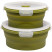 Контейнер Tribe Bowl Container 800 мл силиконовый T-FF-0046, olive