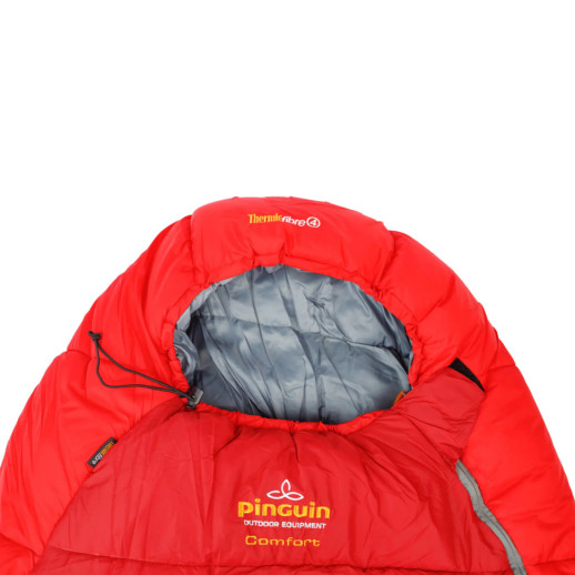 Спальный мешок Pinguin Comfort PFM (-1/-7°C), 175 см - Right Zip, Red (PNG 234831)