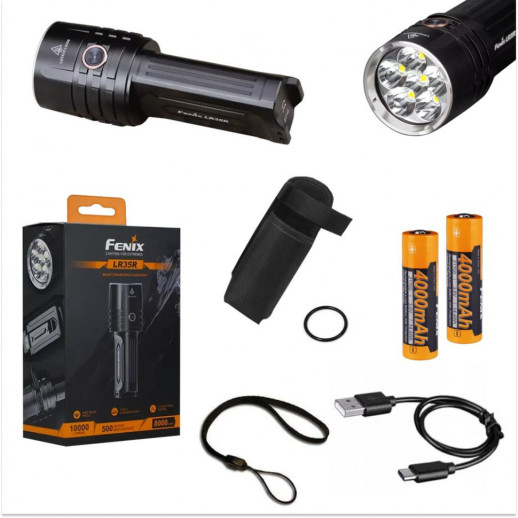 Фонарь ручной Fenix ​​LR35R (потертости, неполный комплект)