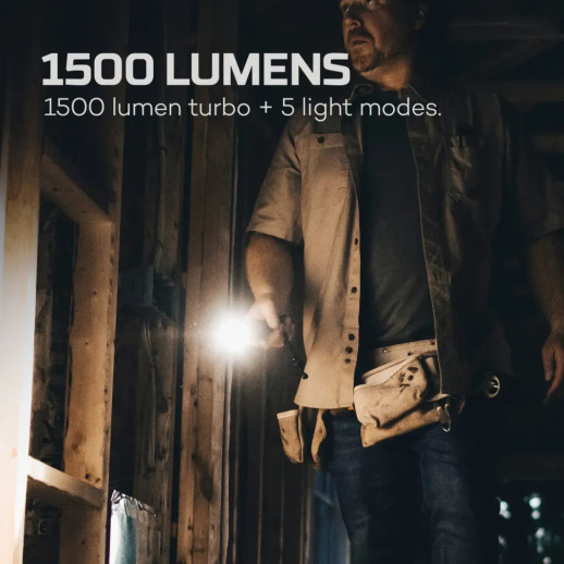 Фонарь ручной Nebo Master Series FL1500 (NB NEB-FLT-1017-G)