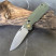 Нож CJRB Maximal, AR-RPM9, Micarta green