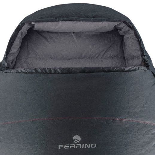 Спальный мешок Ferrino Lightec 1000 Duvet, красный/серый, левый