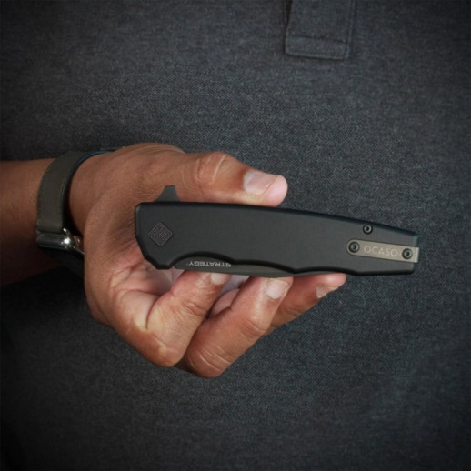 Нож Ocaso Strategy, Black Aluminum