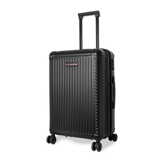 Чемодан Swissbrand Paris (M) Black (SWB_LHPAR001M)