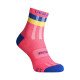 Компрессионные носки защитные летние Protector ShortDry Ultra New сине-розовые M 40-43